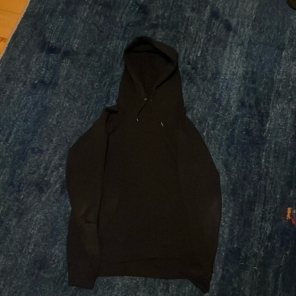 Black Uniqlo Pullover Hoodie